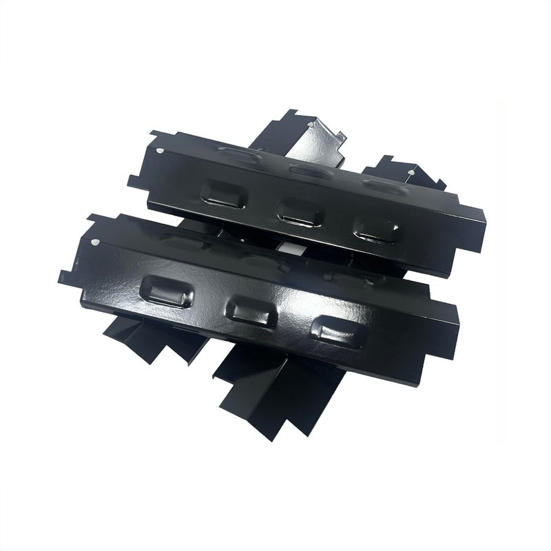 Direct Store Parts DP131 (4-pack) 14 5/8" x 4 1/4" Porcelain Steel Heat Plates Replacement for Charbroil, Master Chef, Thermos, Master Forge, Brinkmann, Savor Pro, Grill King, Kmart Gas Grill - Image 3